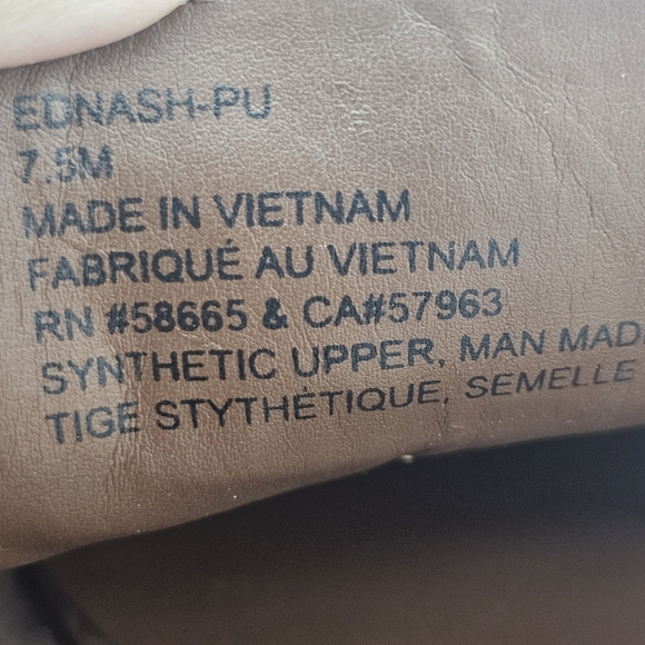 Open Edit Nash Faux Leather Mules Loafers | Brown Croco Print | Women’s 7.5 NWOB - Picture 7 of 8